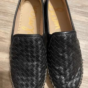 nwt Sam Edelman Catherine Black Leather shoes Womens size 9